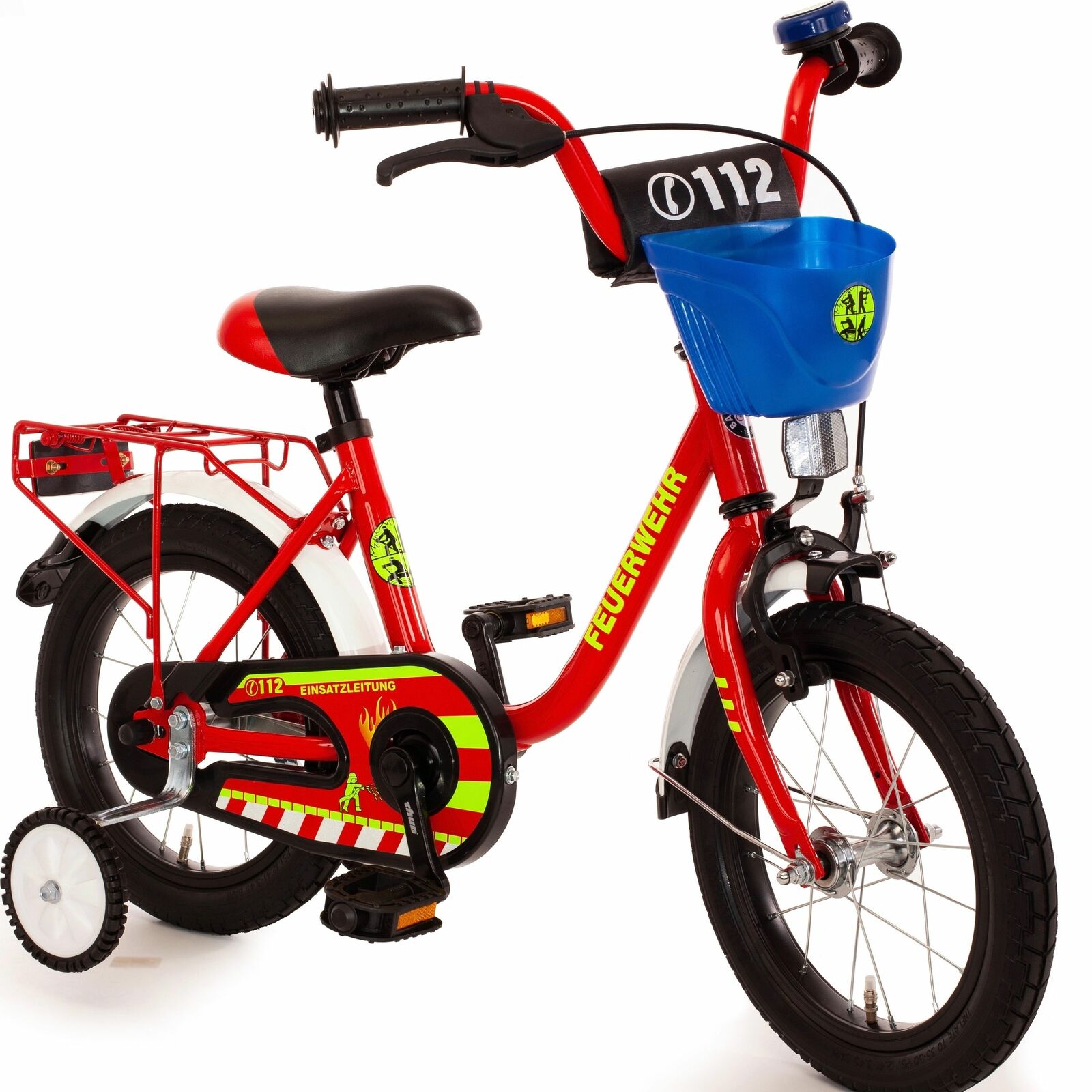 Kinderfahrrad Polizei oder Feuerwehr