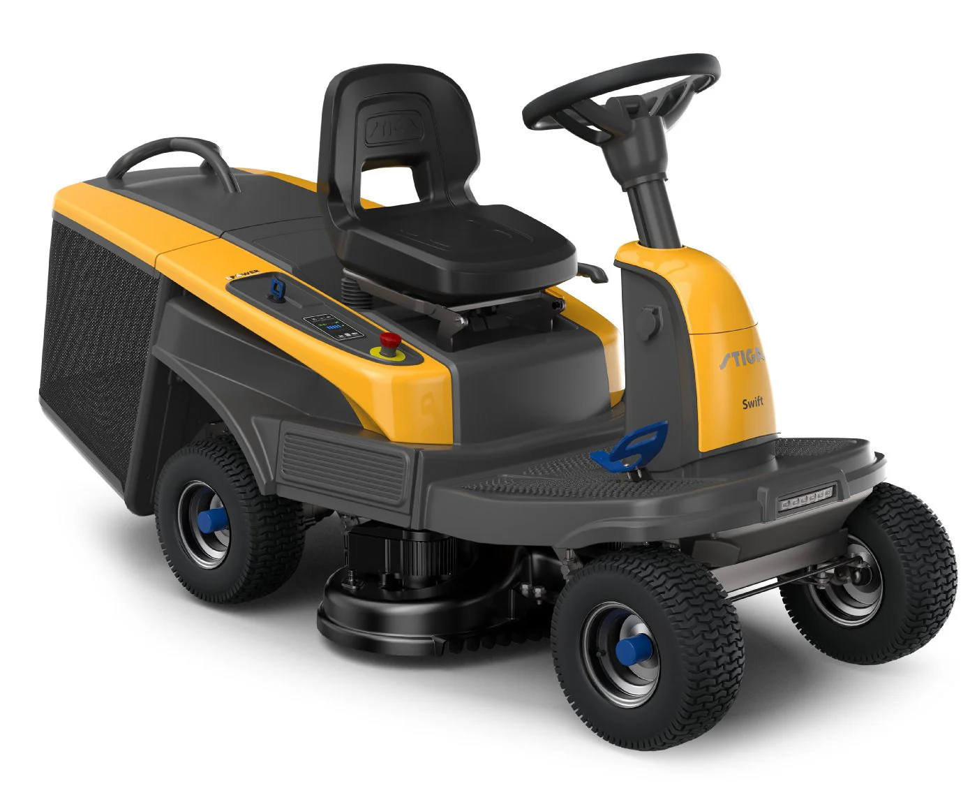 Akku-Aufsitzmäher Swift 372e - inkl. Akku und Ladegerät Akku-Aufsitzmäher Swift 372e - inkl. Akku und Ladegerät